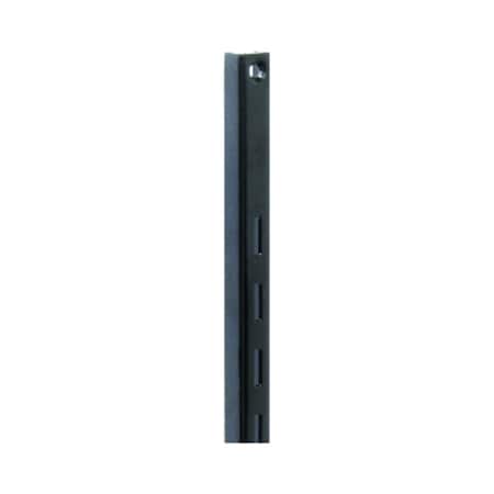 Knape & Vogt Black Steel Regular Duty Bracket 16 Ga. 24 in. L 80 BLK 24
